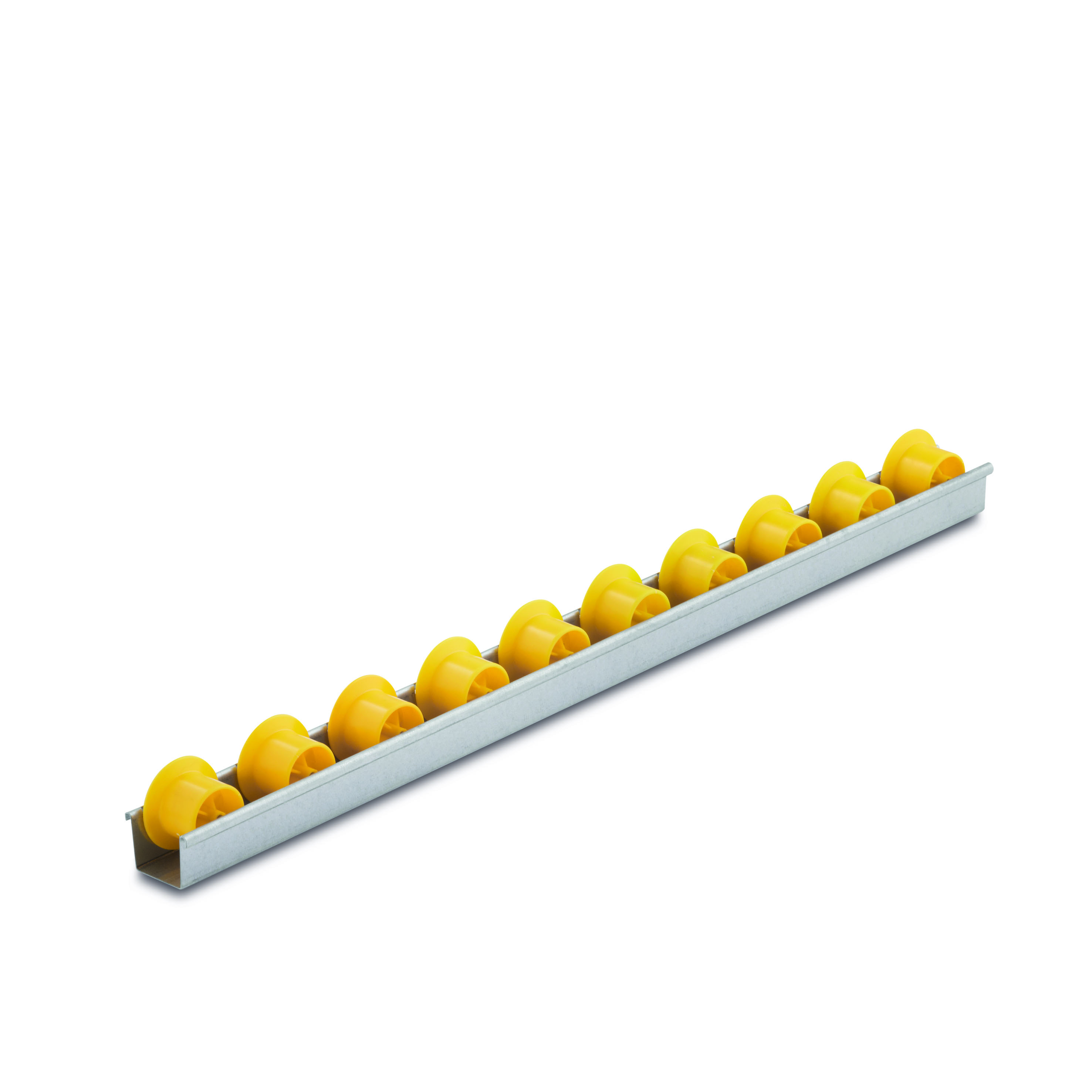 Billed af U-rullskenor, löpkrans, upp till 6 kg per rulle, profil 0,8 mm (801-serie)