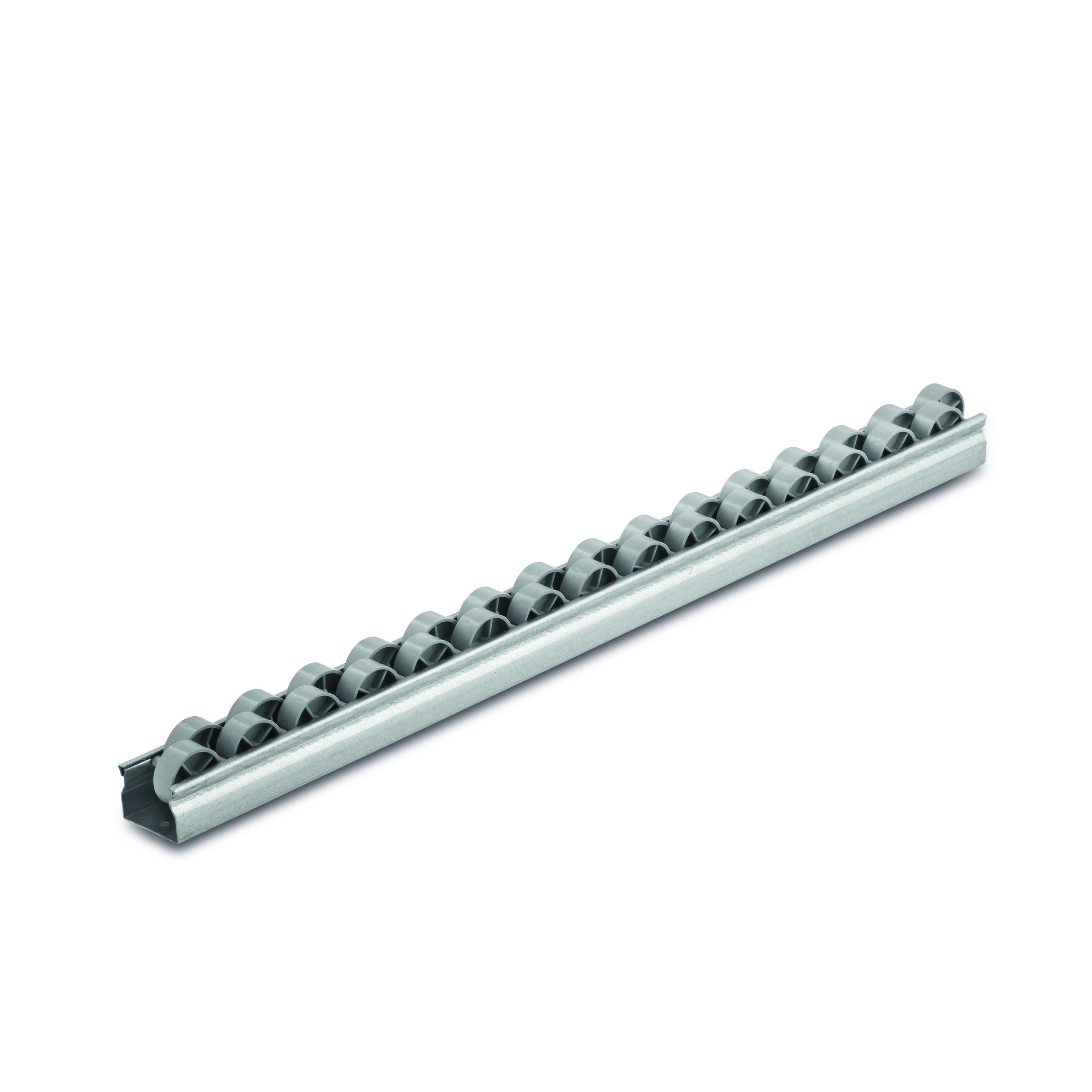Billed af U-rullskenor, upp till 15 kg per rulle, profil 0,8 mm (803-serie)